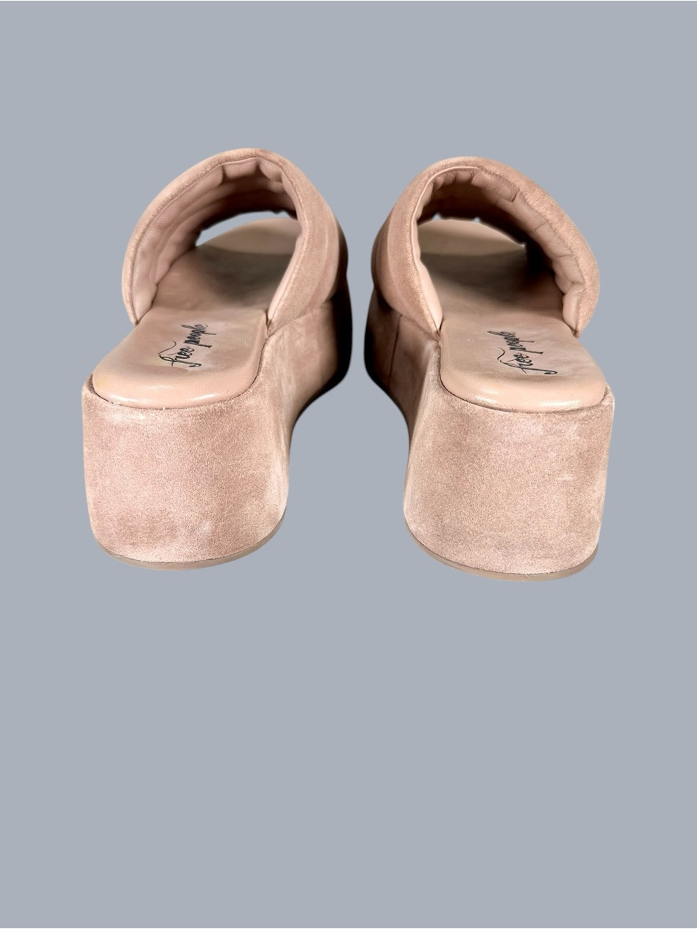 NWT Free People women’s Almost Paradise Platform Slide Sandals US9 - Picture 6 of 13